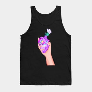 Heart blooming Tank Top